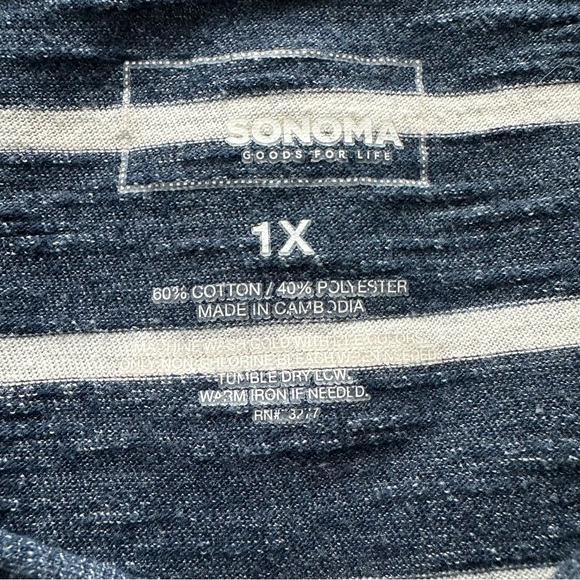 Sonoma | Striped Tee - Picture 2 of 5